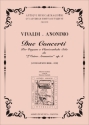 Vivaldi, Antonio Concerti da 'L'Estro Armonico' op 3 n. 5 e op. 3 n. 7 per organo solo.