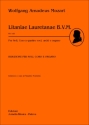 Mozart, Wolfgang Amadeus Litaniae Lauretanae KV 109. Riduzione, Coro e Organo obbligato