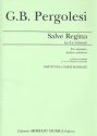 Salve regina la minore per soprano, archi e continuo partitura e parti seperate