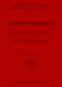 Bortolazzi, Bartolomeo Sonata in Re maggiore, op. 9. Pour le PianoForte avec accompagnament d