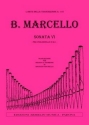 Marcello, Benedetto Sonata VI per Violoncello e B.C.. Trascrizione per Tromba e Organo