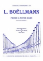Boellmann, Leon Prire  Notre Dame. da Suite Gothique'. Libero adattamento per violin
