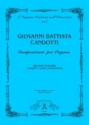 Candotti, Giovanni Battista Composizioni per Organo, vol. 10. Versetti e altre composizioni senza