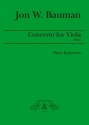 Bauman, Jon W. Viola Concerto. Riduzione Viola e Piano