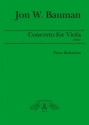 Bauman, Jon W. Viola Concerto. Riduzione Viola e Piano