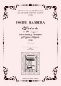 Barrera, Joseph Offertorio in Do Mayor (1786) con violines, trompas y rgano obligado.
