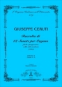 Ceruti, Giuseppe Raccolta di 12 sonate per organo facili e progressive in stile moderno