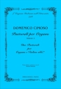 Cimoso, Domenico Pastorali per Organo. Vol. 2. 2 Pastirali per organo e violino obbliga