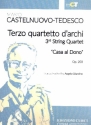 Quartetto no.3 op.203 per 2 violini, viola e violoncello partitura e parti