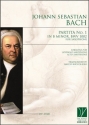 Johann Sebastian Bach, Partita No. 1 in B minor BWV 1002, for Saxophon Saxophone