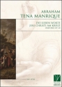 Abraham Tena Manrique, Oratorio Die sieben Worte Jesu Christi am Kreuz Vocal Vocal Score