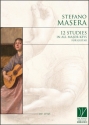 Stefano Masera, 12 Studies for Guitar in all major Keys Guitar Book