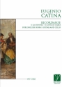 Eugenio Catina, Ricordanze, for English Horn, Guitar and Cello English Horn, Guitar and Cello Partitur + Stimmen