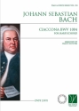 Ciaccona BWV 1004 for harpsichord