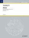 Music (unison Song) for voices, strings and piano vocal score