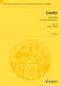 Alexander Goehr, Concerto op.13 for violin and orchester Studienpartitur
