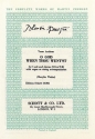 O God When Thou Went'st fr 5 Soli und Chor (SATB) mit Orgel oder Streicherbegleitung Chorpartitur