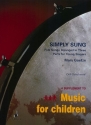 Simply Sung 3 Singstimmen Partitur