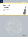 Violin Concerto op. 11 fr Violine und Orchester Klavierauszug mit Solostimme