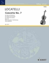 Konzert B-Dur Nr.7 op.3,7 fr Violine und Orchester fr Violine und Klavier