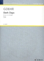 Dark Days op.76 fr Gesang (tief) und Klavier