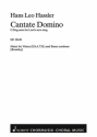 Cantate Domino fr gemischten Chor (SSATB) Chorpartitur
