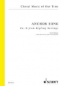 Anchor Song fr Bariton, Mnnerchor (oder 4 Mnnerstimmen) und Klavier Chorpartitur