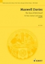 The Seas of Kirk Swarf for bass clarinet and strings study score
