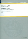 Sinfonia terza F-Dur fr Altblockflte, Streicher und Cembalo Partitur (= Cembalo) und Stimmen