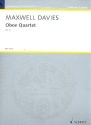 Oboe Quartet for oboe, violine, viola and violoncello score and parts