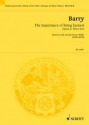 The Importance of Being Earnest  study score (en)