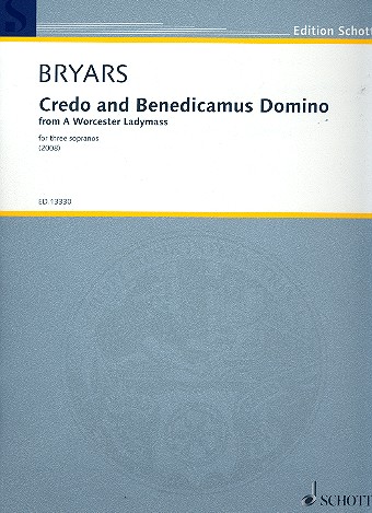 Credo  and  Benedicamus Domino for 3 sopranos score