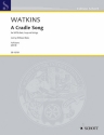 ED13791  Huw Watkins, A cradle song (2013) for SATB choir, harp and strings Score