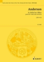 ED13807  Julian Anderson, In lieblicher Blue (2014-15) (Poem) for violin and orchestra Studienpartitur