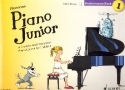 Piano junior - Performance Book vol.1 (+Online Audio) for piano (en) score