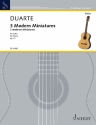 Duarte, John William, Three Modern Miniatures op. 9 Gitarre
