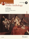 Baroque Violin Anthology vol.1 (+Online Audio) for violin and piano