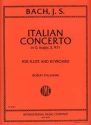 Johann Sebastian Bach, Italian Concerto S. 971 (Stallman) Klavier