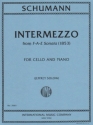 Robert Schumann, Intermezzo From F-A-E Sonata Cello und Klavier