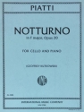 Alfred Piatti, Notturno F major op.20 Cello und Klavier