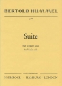 Suite op. 78 fr Violine
