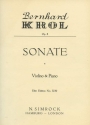 Sonate op. 8 fr Violine und Klavier