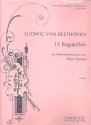 15 Bagatellen fr Flte, Oboe, Klarinette, Horn in F und Fagott Partitur und Stimmen