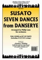 Seven Dances From Danserye  for orchestra score and parts