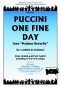 Puccini One Fine Day Pack Orchestra
