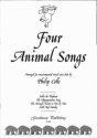Colls Four Animal Songs Choir - Mixed voices (SATB)