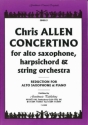 Allen Concertino For Alto Saxophone Saxophone and piano