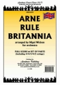 Rule Britannia for orchestra full score and set of parts (strings 4-4-3-4-2)