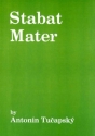 Stabat Mater for soilists, mixed chorus and orchestra vocal score