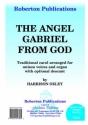 The Angel Gabriel from God for unison voices (chorus) and orgen (descant ad lib) score